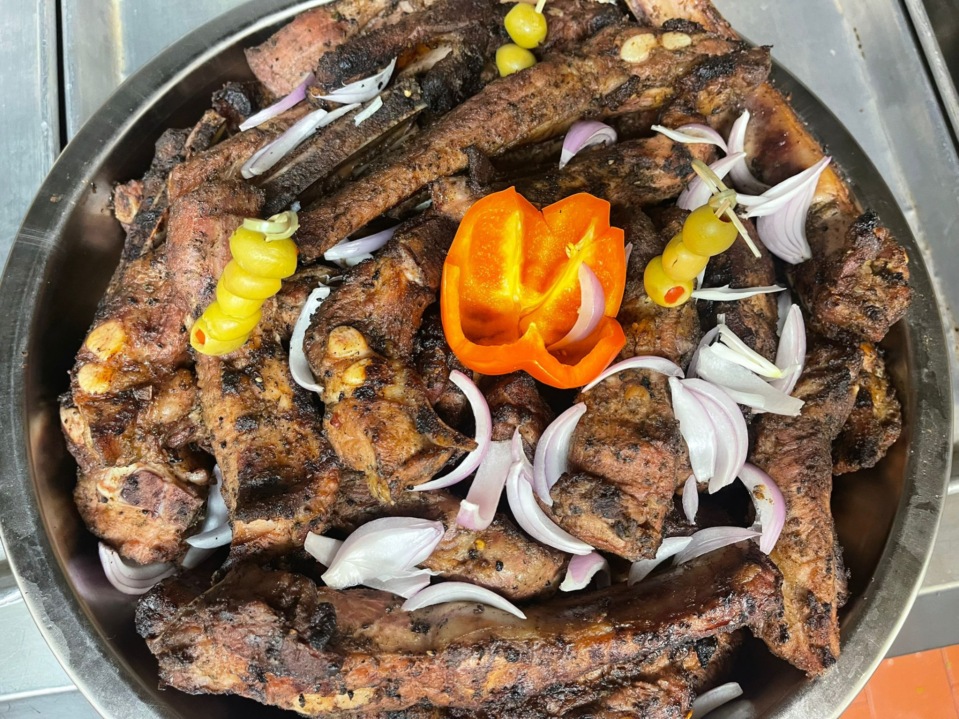Côtelettes grillées