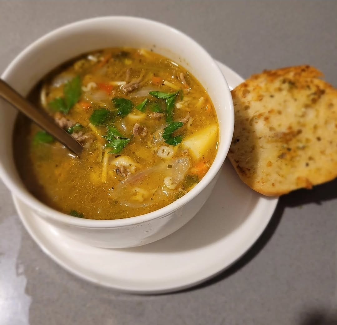 Soupe à la viande de bœuf